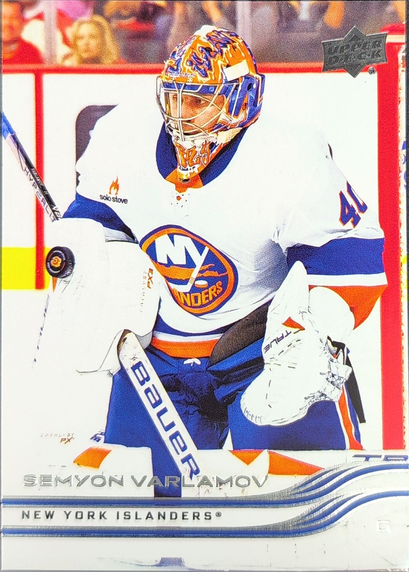 2025-26 Upper Deck Semyon Varlamov #108 New York Islanders front