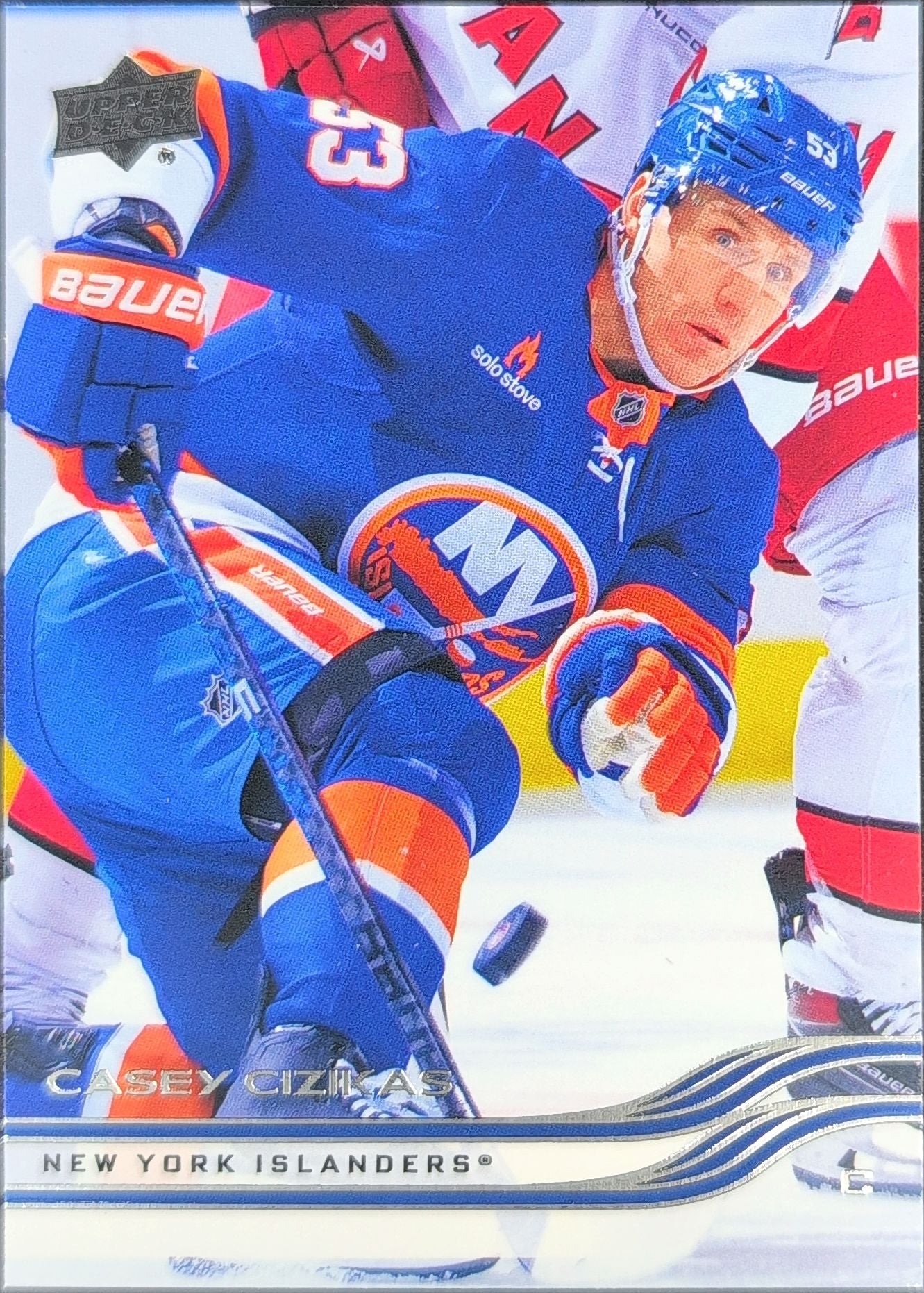 2025-26 Upper Deck Casey Cizikas #107 New York Islanders front