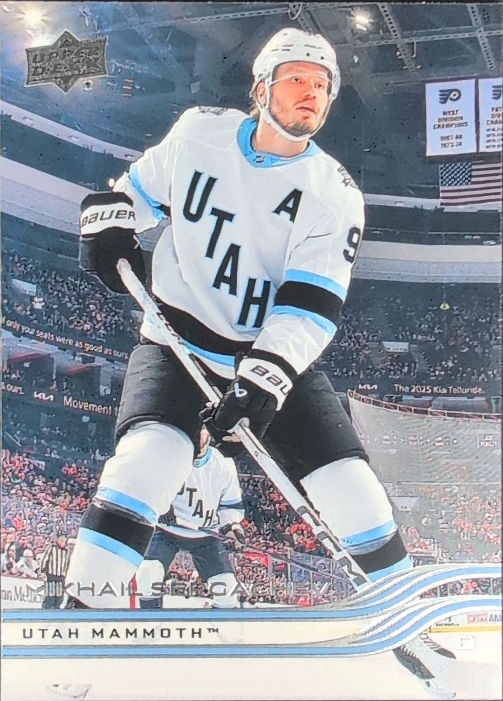 2025-26 Upper Deck Mikhail Sergachev #171 Utah Mammoth front