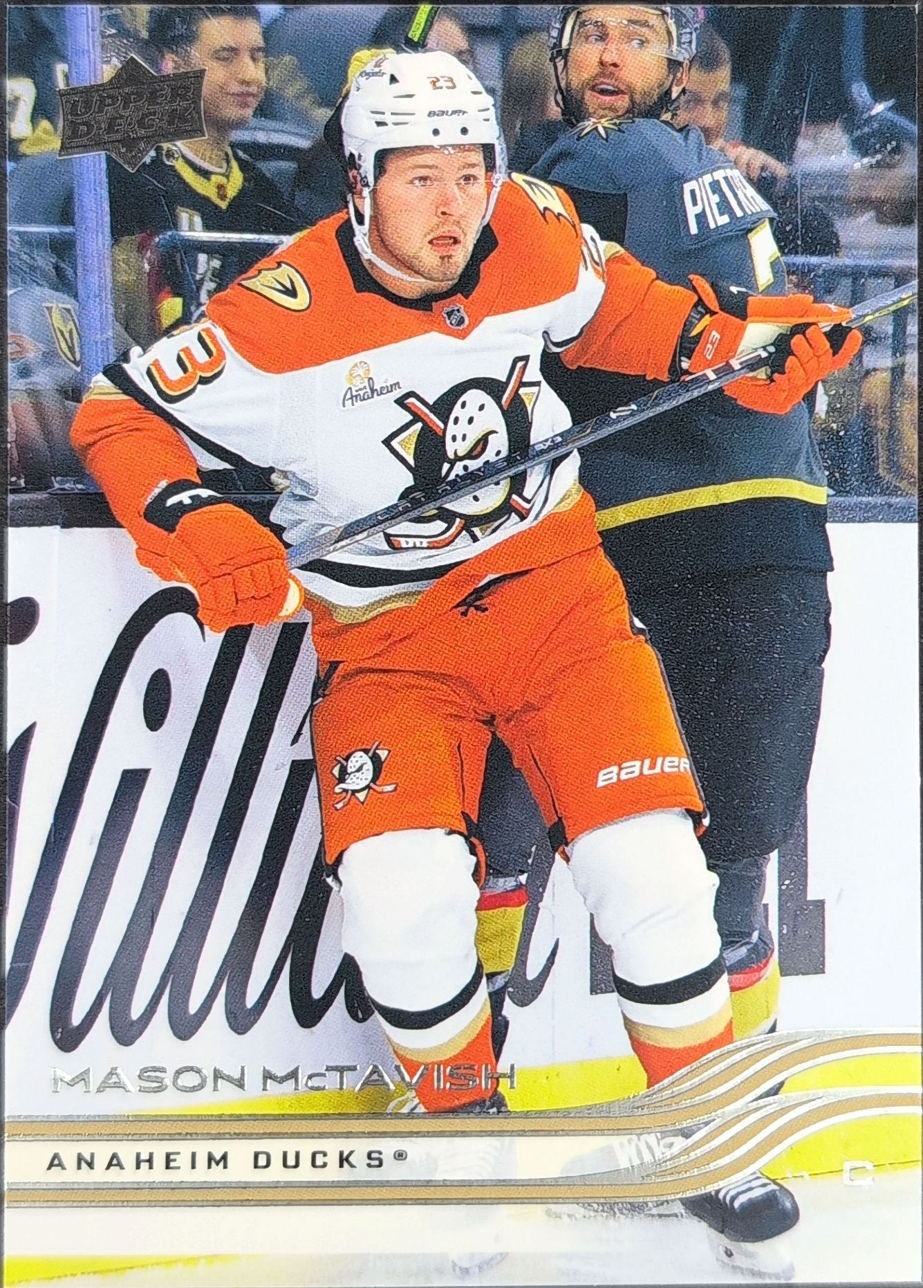 2025-26 Upper Deck Mason McTavish #1 Anaheim Ducks front