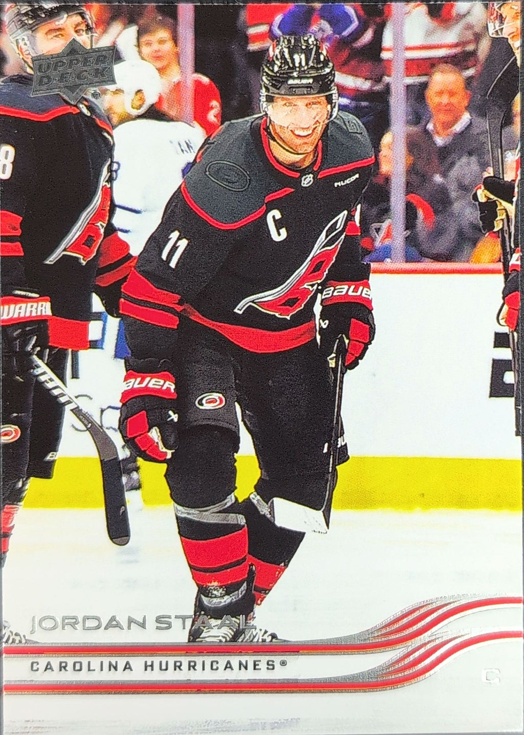 2025-26 Upper Deck Jordan Staal #28 Carolina Hurricanes back