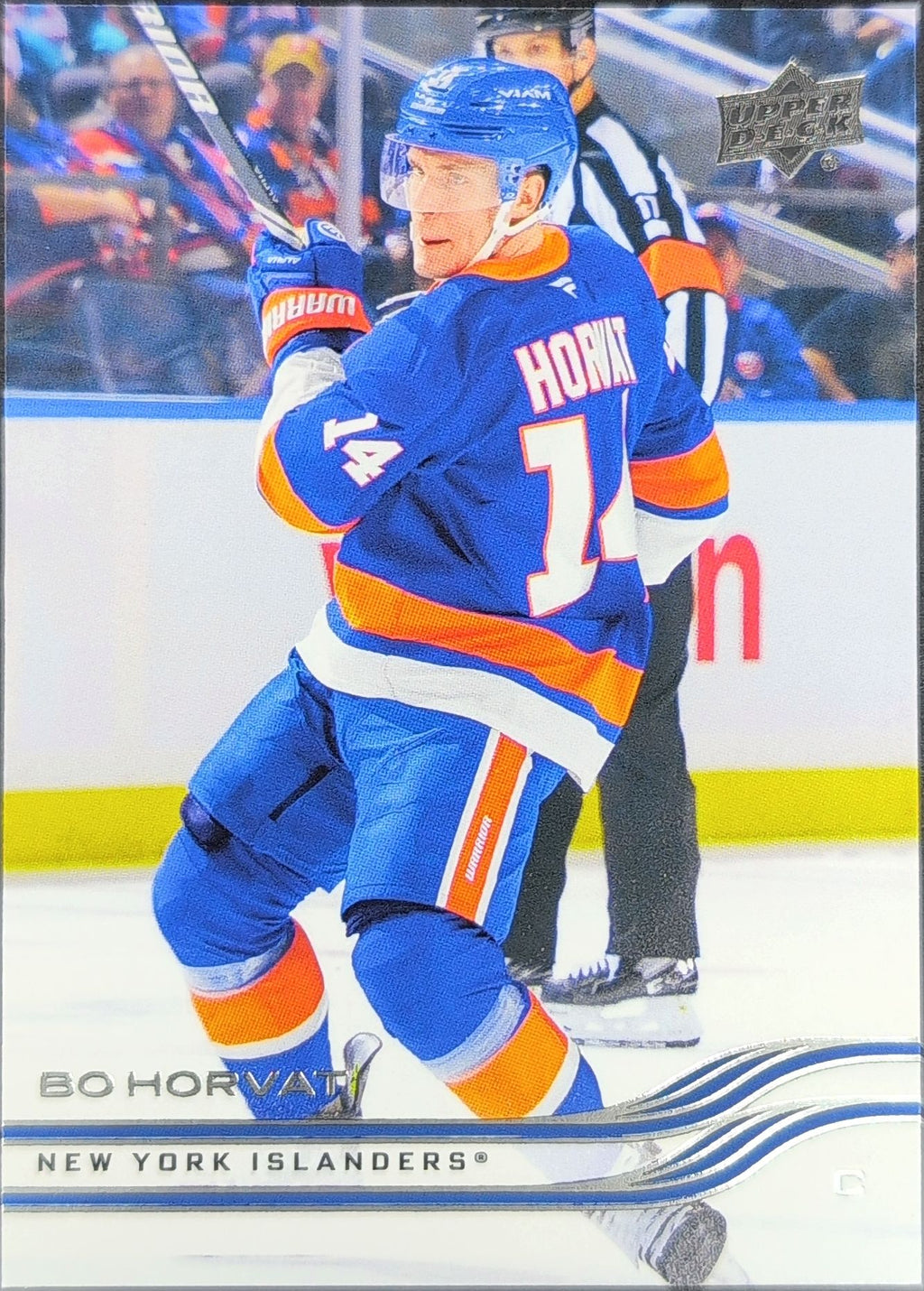 2025-26 Upper Deck Bo Horvat #109 New York Islanders front