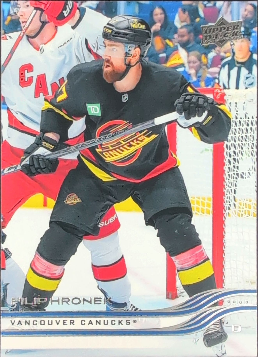 2025-26 Upper Deck Filip Hronek #175 Vancouver Canucks front