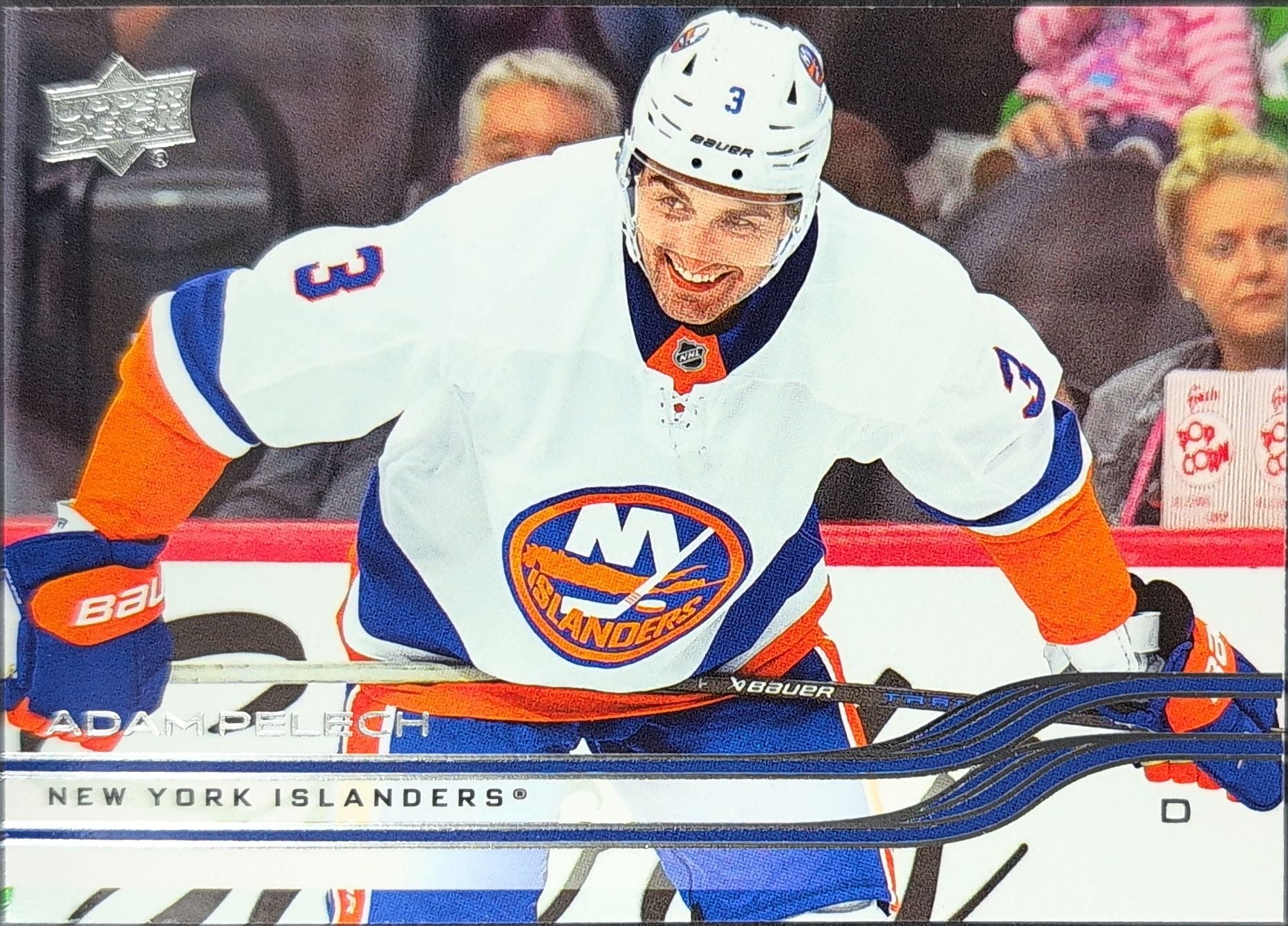 2025-26 Upper Deck Adam Pelech #110 New York Islanders front