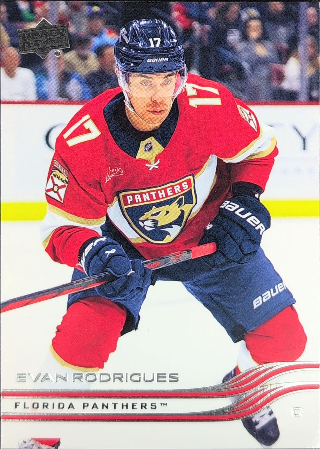2025-26 Upper Deck Evan Rodrigues #69 Florida Panthers front
