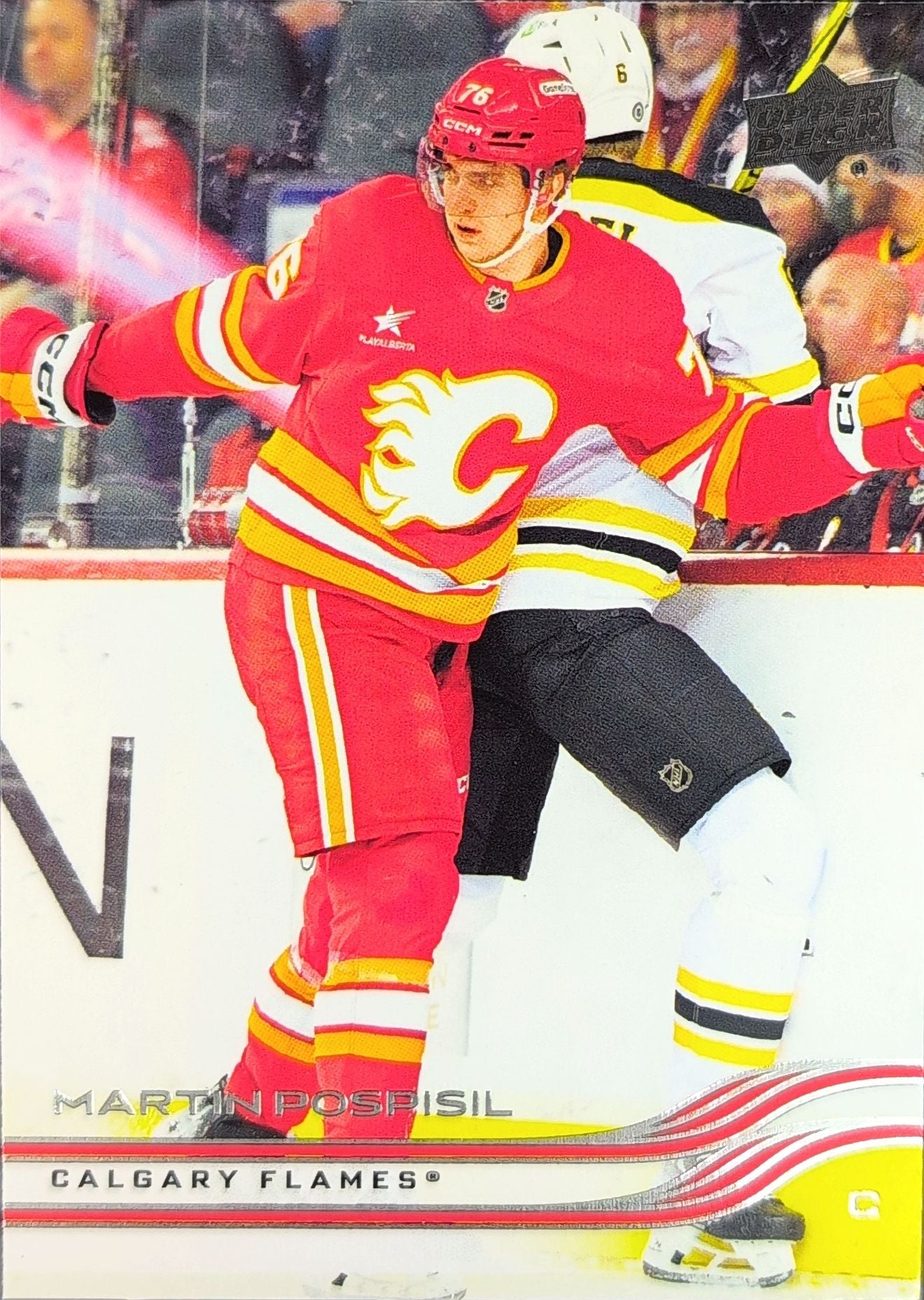 2025-26 Upper Deck Martin Pospisil #20 Calgary Flames front
