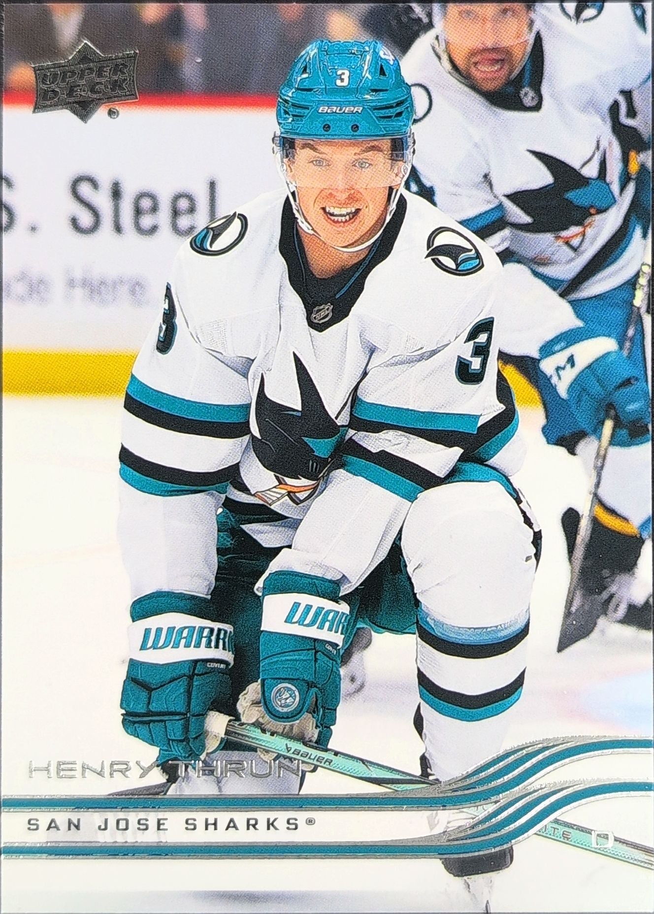 2025-26 Upper Deck Henry Thrun #139 San Jose Sharks front