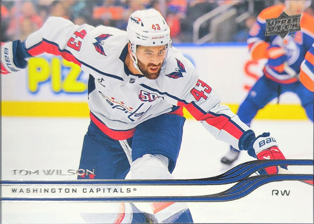 2025-26 Upper Deck Tom Wilson #191 Washington Capitals front