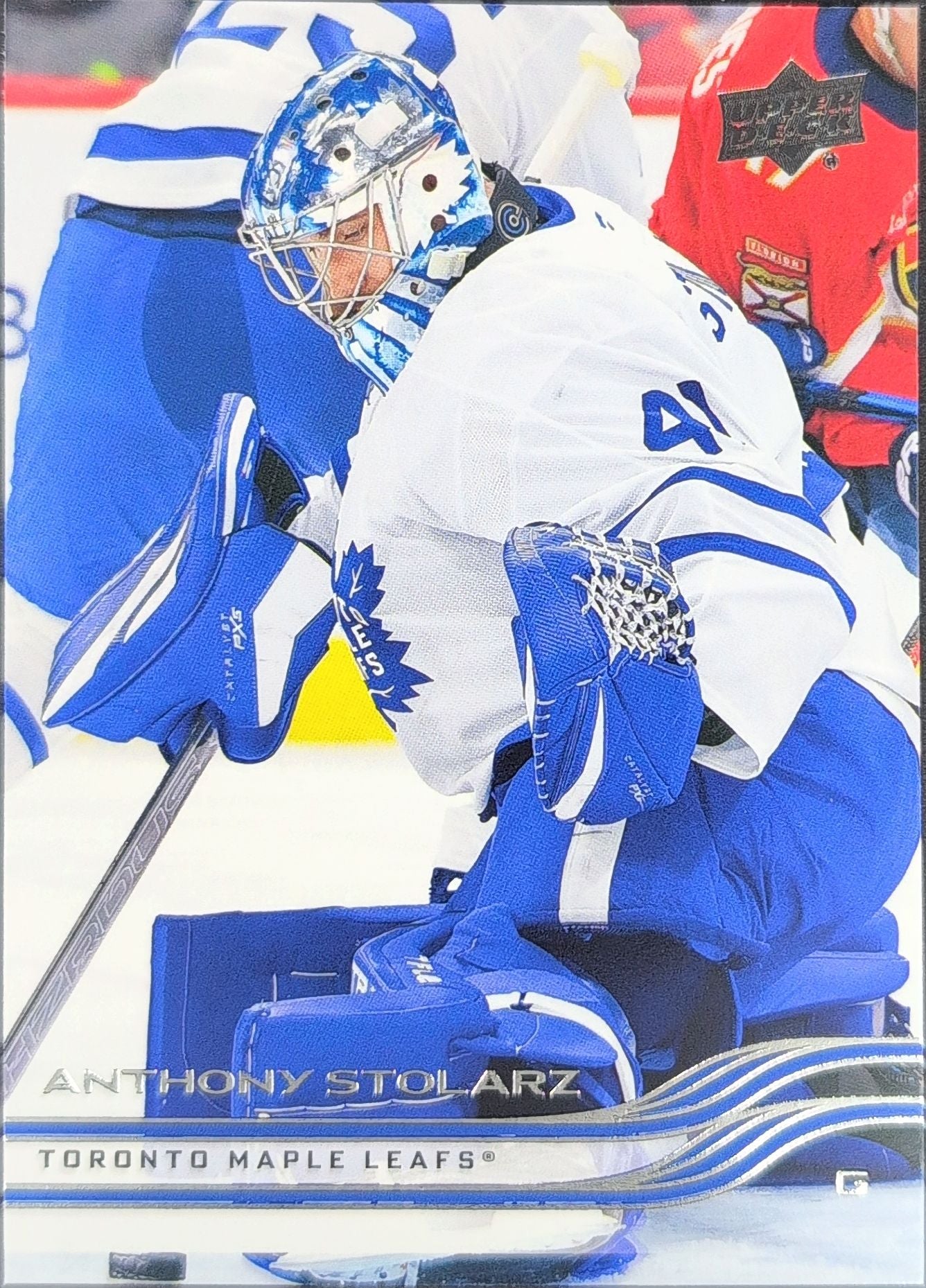 2025-26 Upper Deck Anthony Stolarz #163 Toronto Maple Leafs front