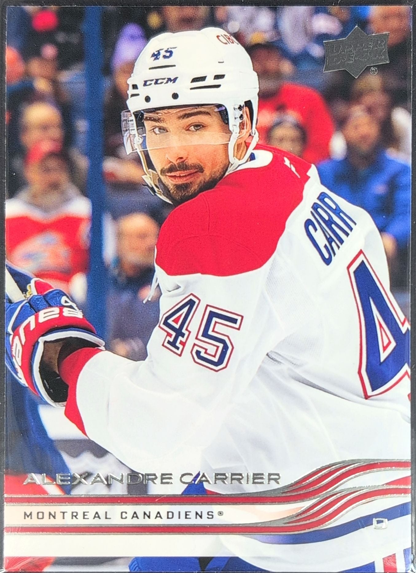 2025-26 Upper Deck Alexandre Carrier #91 Montreal Canadiens front