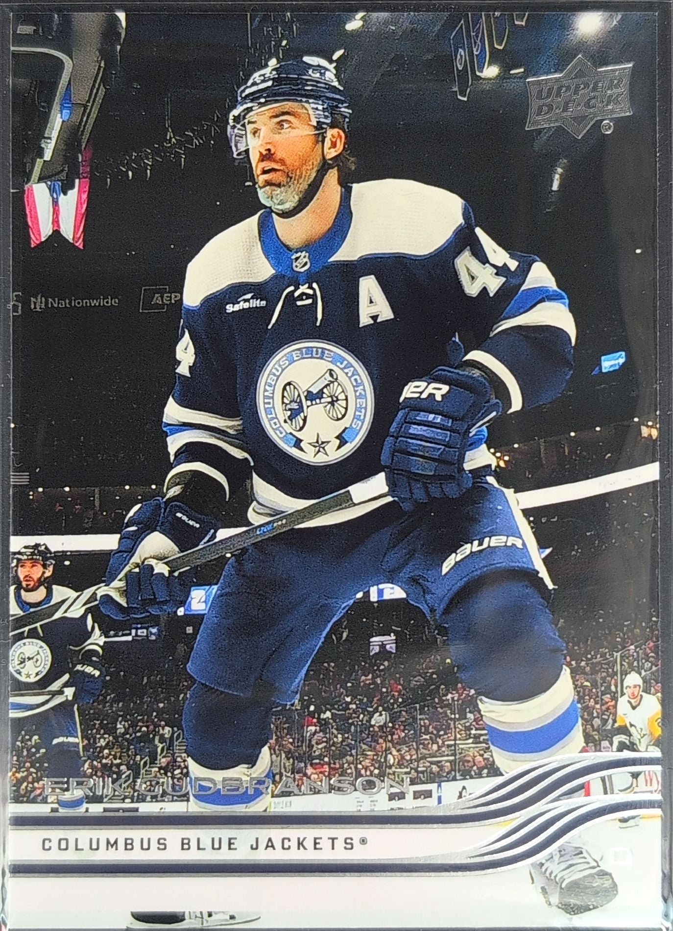 2025-26 Upper Deck Erik Gudbranson #46 Columbus Blue Jackets front