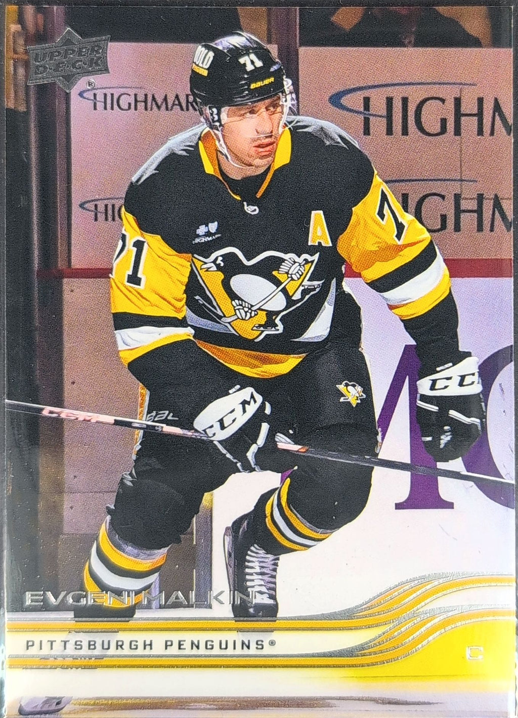 2025-26 Upper Deck Evgeni Malkin #131 Pittsburgh Penguins front