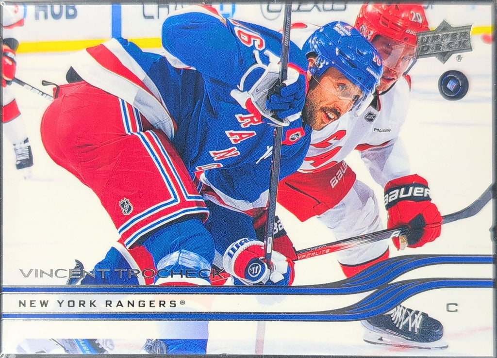 2025-26 Upper Deck Vincent Trocheck #117 New York Rangers front
