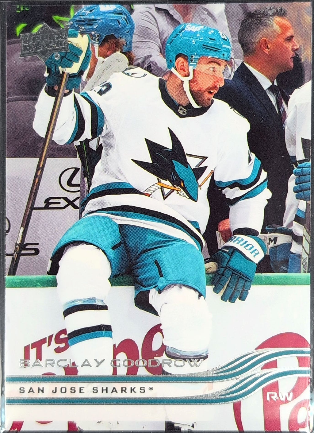 2025-26 Upper Deck Barclay Goodrow #138 San Jose Sharks front