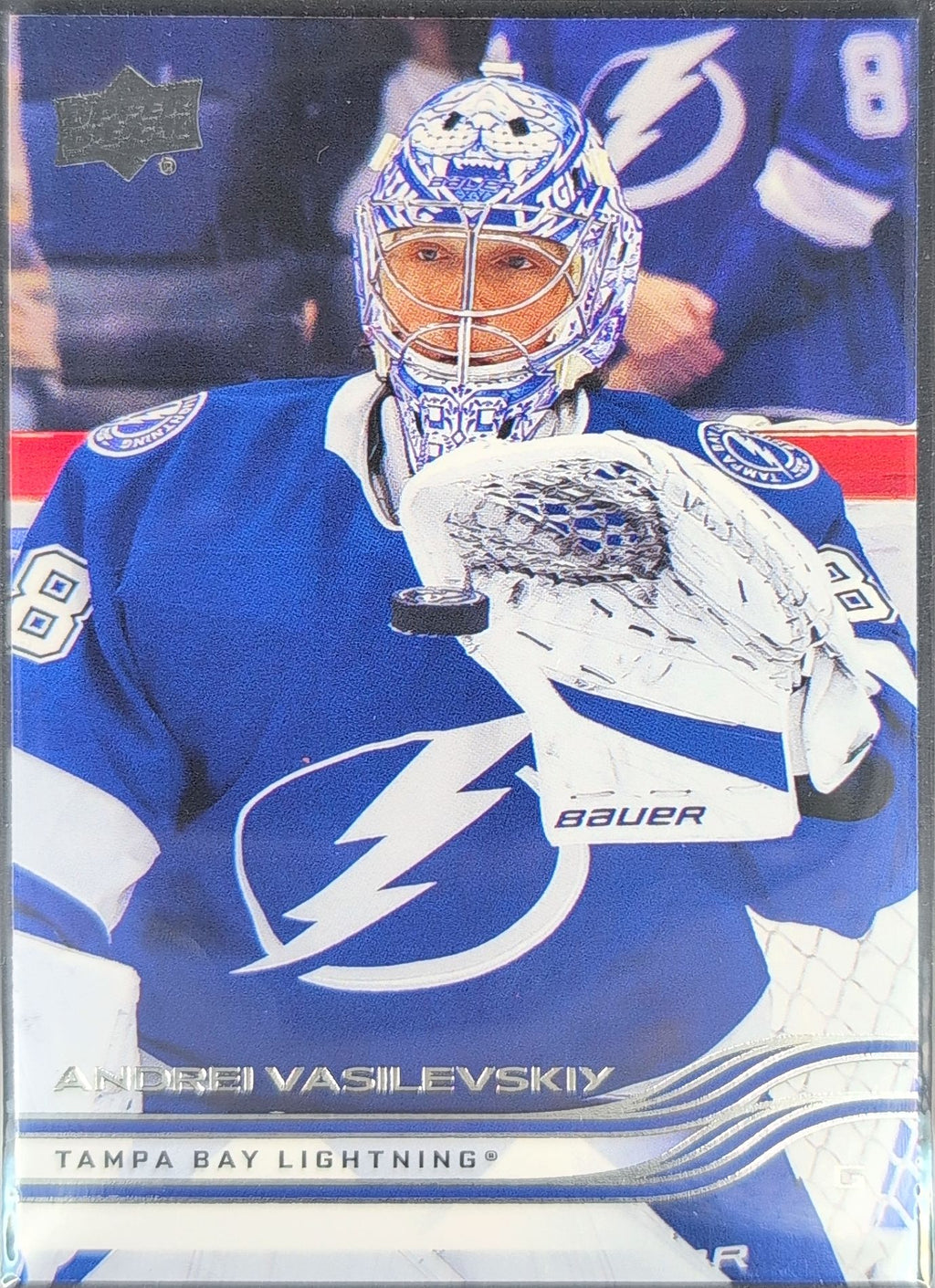 2025-26 Upper Deck Andrei Vasilevskiy #157 Tampa Bay Lightning front