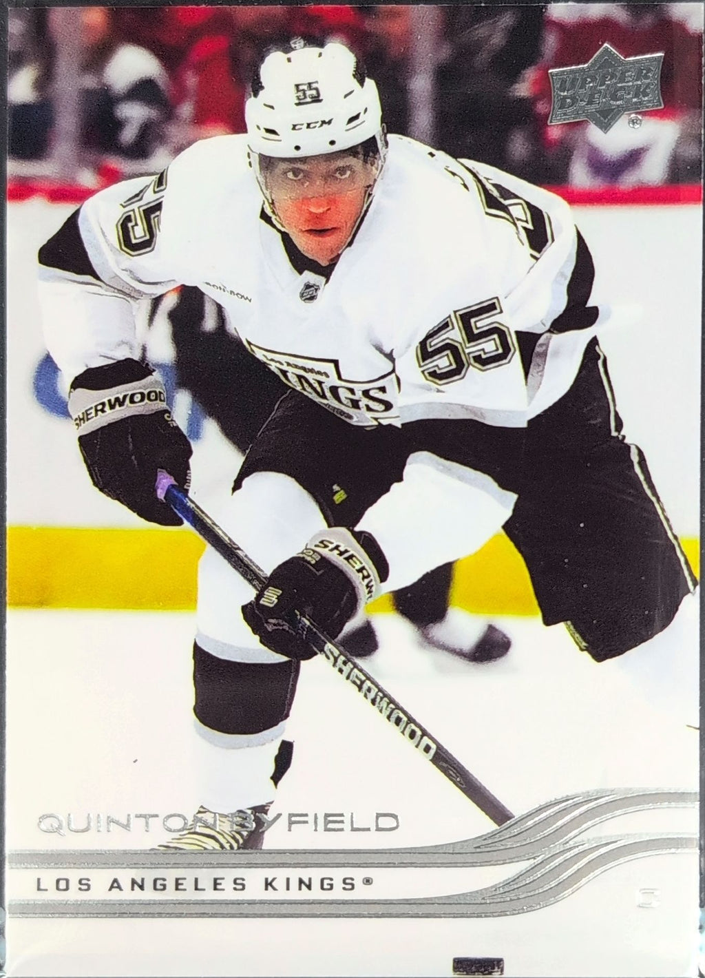 2025-26 Upper Deck Quinton Byfield #78 Los Angeles Kings front