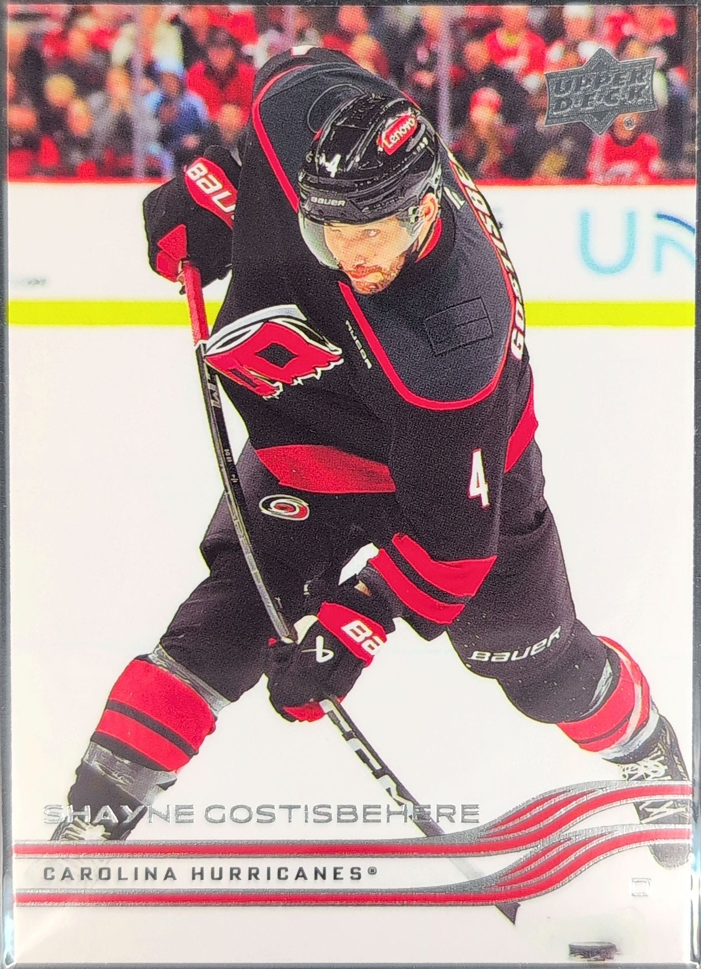 2025-26 Upper Deck Shayne Gostisbehere #26 Carolina Hurricanes front