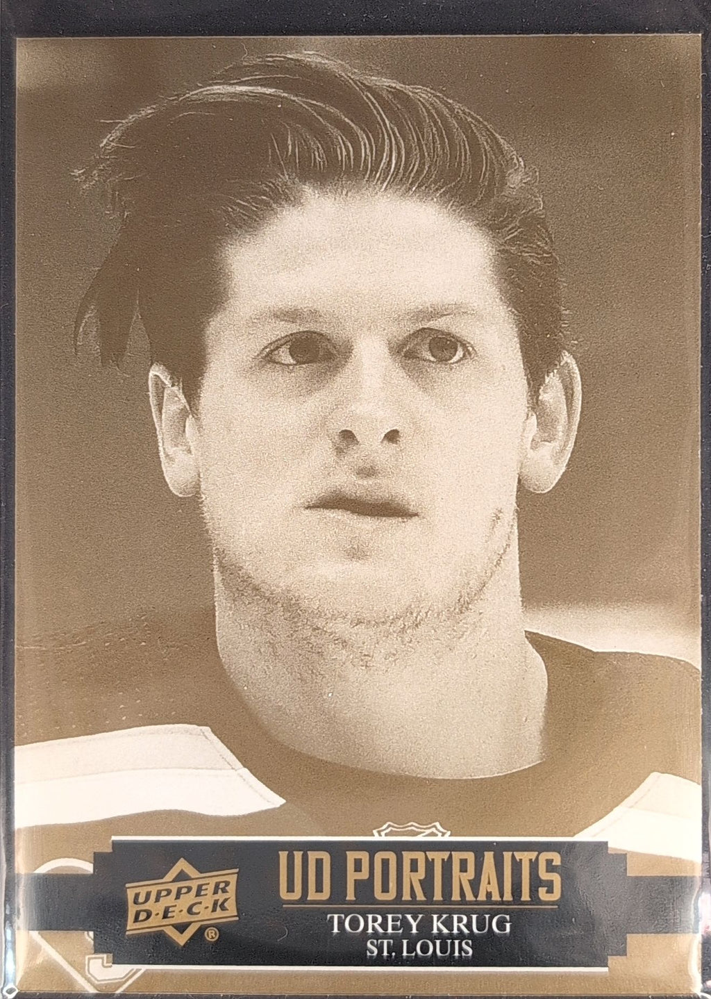2021-2022 Upper Deck Torey Krug #P-28 St. Louis Blues front