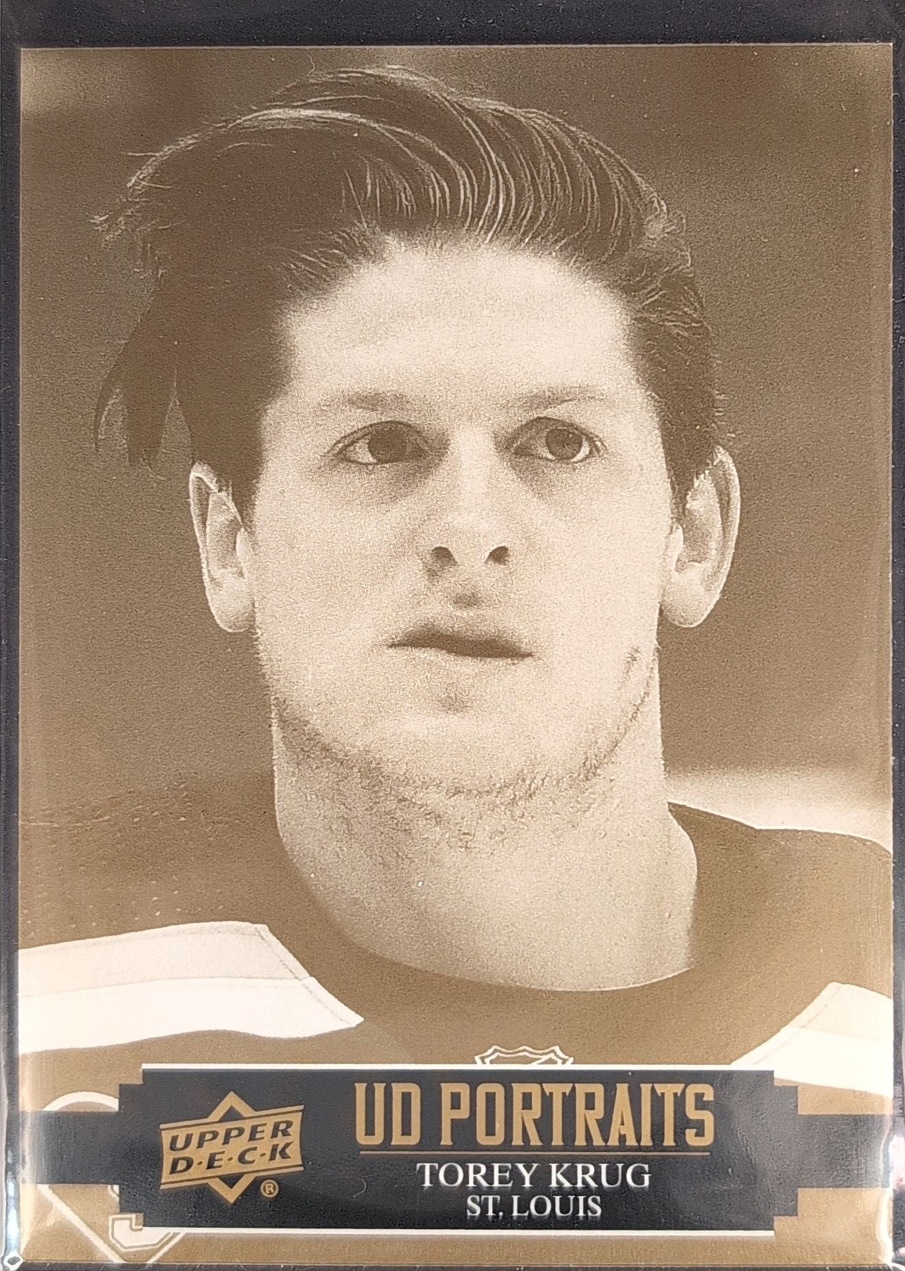 2021-2022 Upper Deck Torey Krug #P-28 St. Louis Blues front