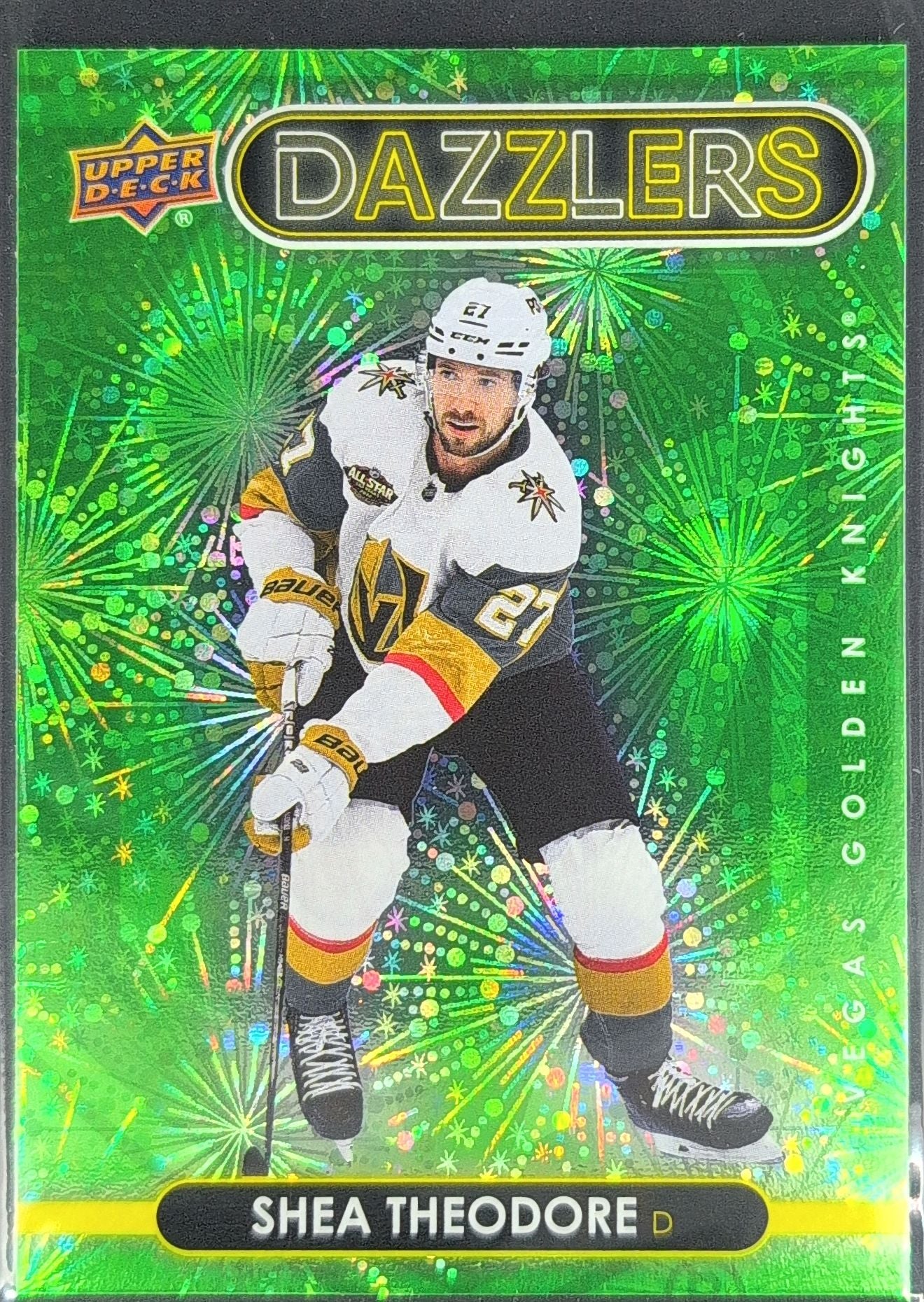 2021-2022 Upper Deck Shea Theodore #DZ-145 Vegas Golden Knights front