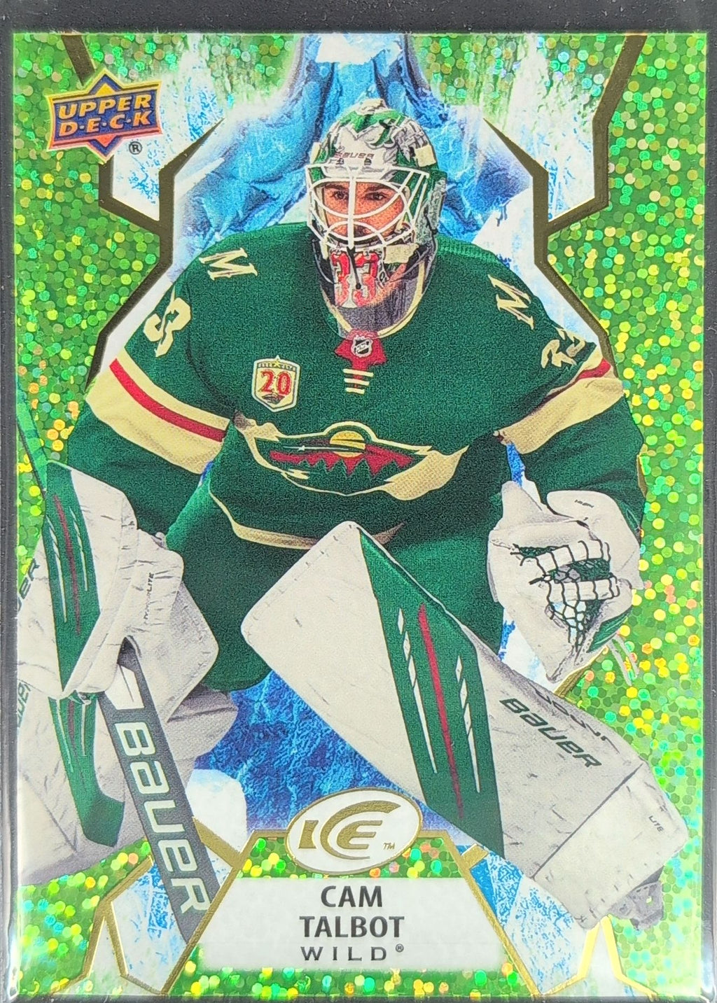 2021-2022 Upper Deck Cam Talbot #51 Minnesota Wild front