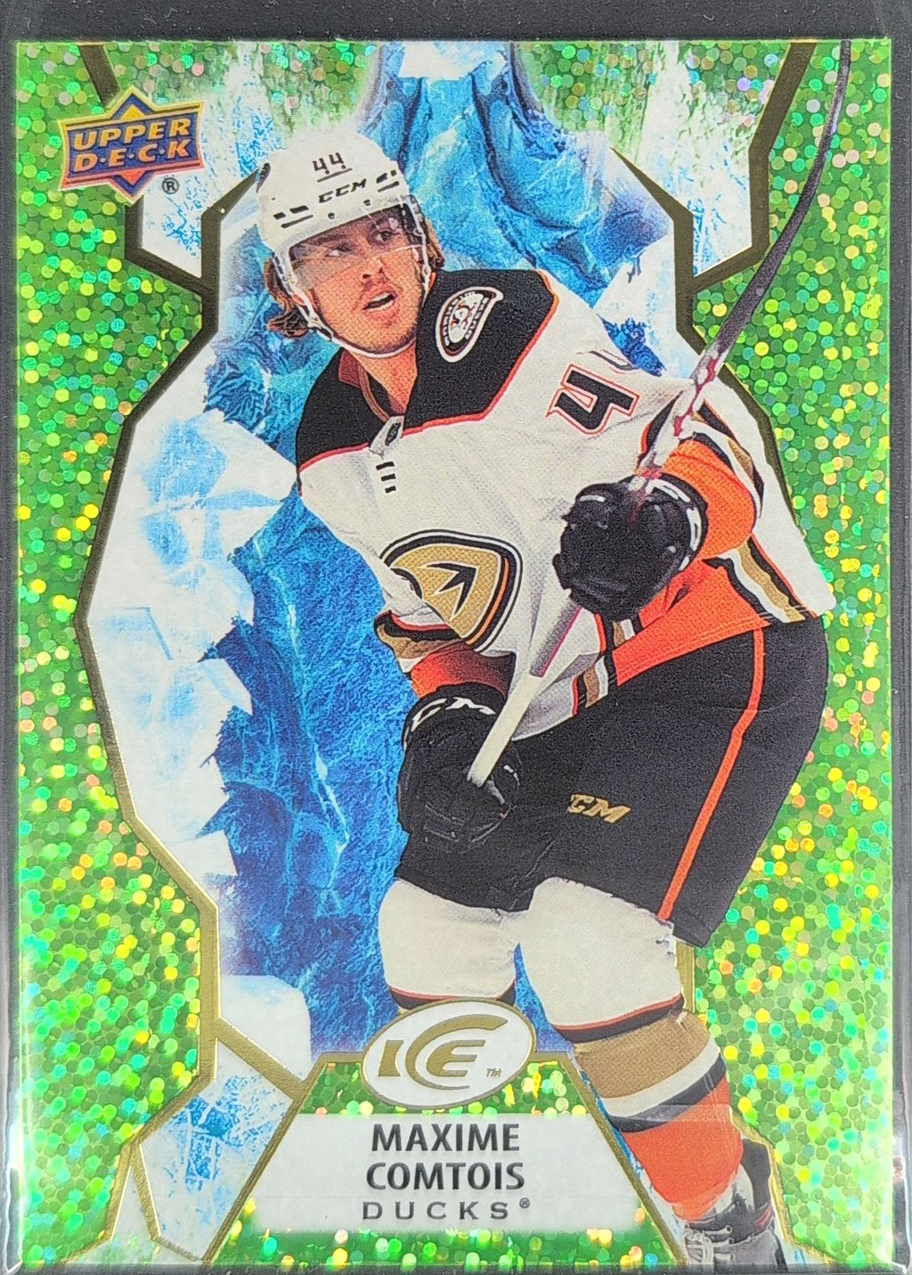 2021-2022 Upper Deck Maxime Comtois #3 Anaheim Ducks front