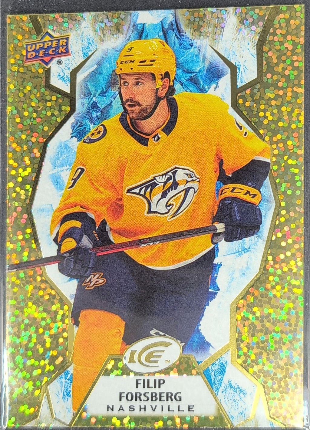 2021-2022 Upper Deck Filip Forsberg #84 Nashville Predators front