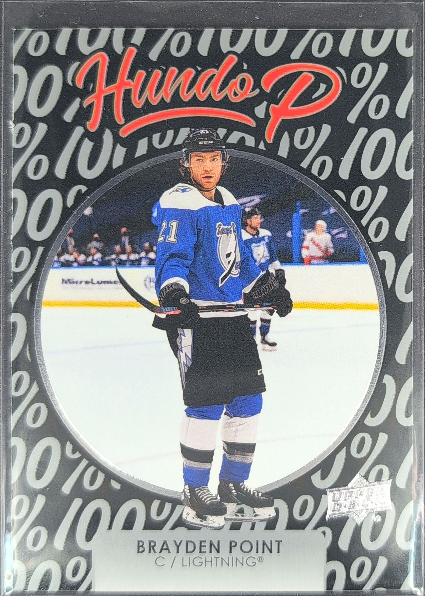 2021-2022 Upper Deck Brayden Point #HP-3 Tampa Bay Lightning front