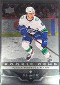 2021-2022 Upper Deck Vasily Podkolzin #BD-10 Vancouver Canucks front