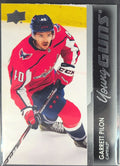 2021-2022 Upper Deck Garrett Pilon #214 RC Washington Capitals front