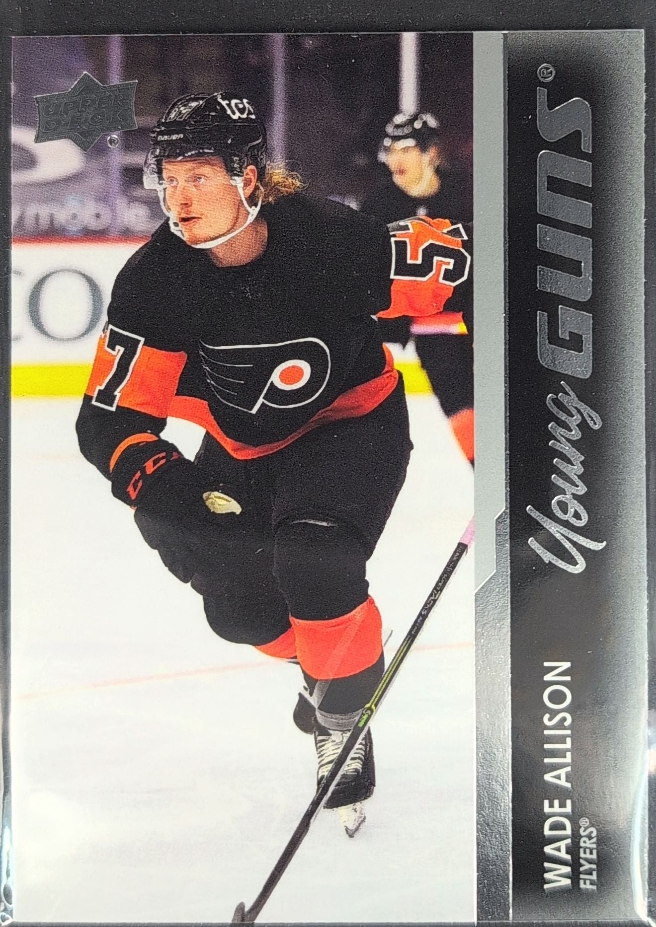 2021-22 Upper Deck Wade Allison #209 RC Philadelphia Flyers front