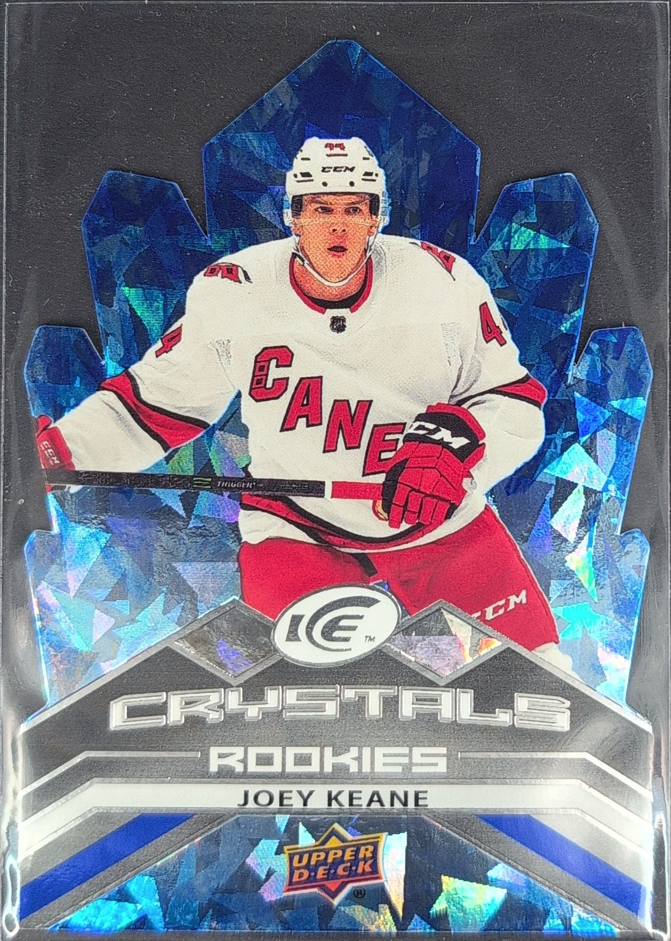 2021-2022 Upper Deck Joey Keane #IC-40 Carolina Hurricanes front
