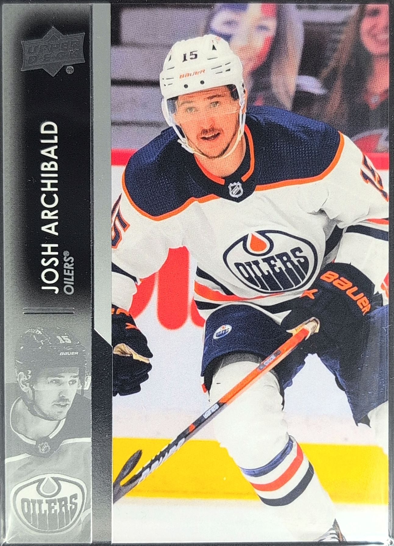 2021-22 Upper Deck Josh Archibald #70 Edmonton Oilers front