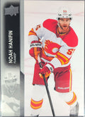 2021-2022 Upper Deck Noah Hanifin #28 Calgary Flames front