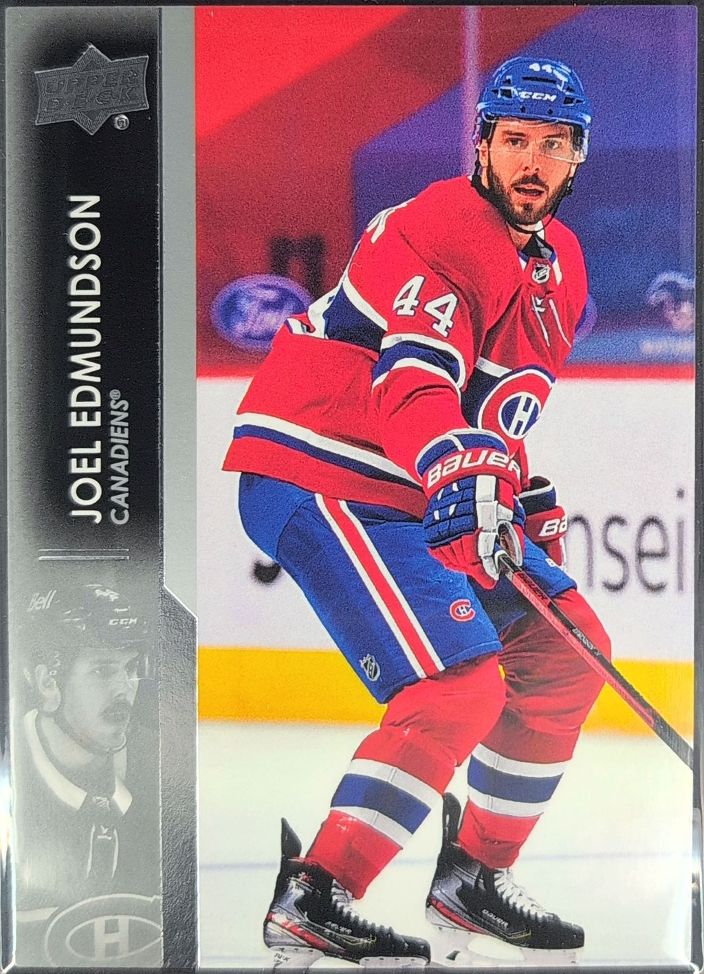 2021-22 Upper Deck Joel Edmundson #96 Montreal Canadiens front