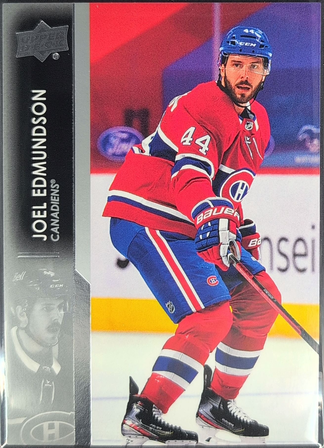 2021-22 Upper Deck Joel Edmundson #96 Montreal Canadiens front