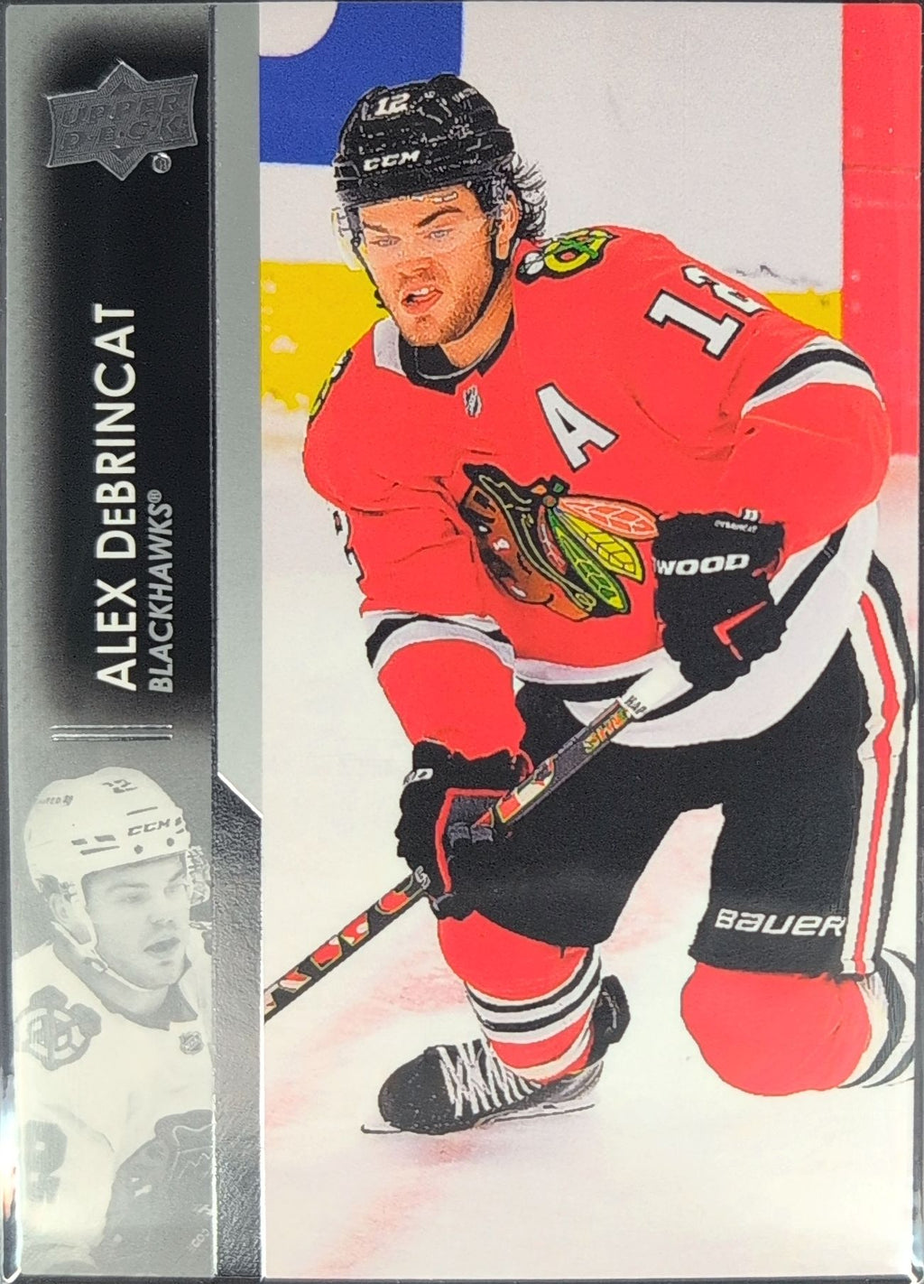 2021-2022 Upper Deck Alex DeBrincat #39 Chicago Blackhawks front