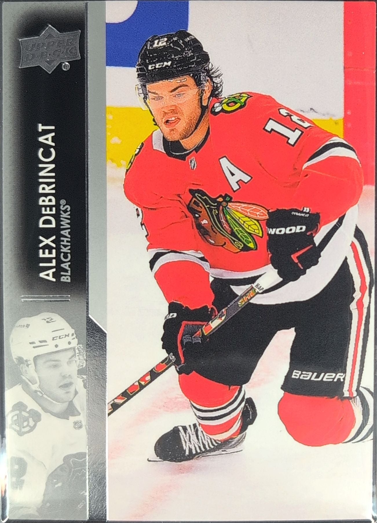 2021-2022 Upper Deck Alex DeBrincat #39 Chicago Blackhawks front