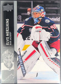 2021-22 Upper Deck Elvis Merzlikins #54 Columbus Blue Jackets front