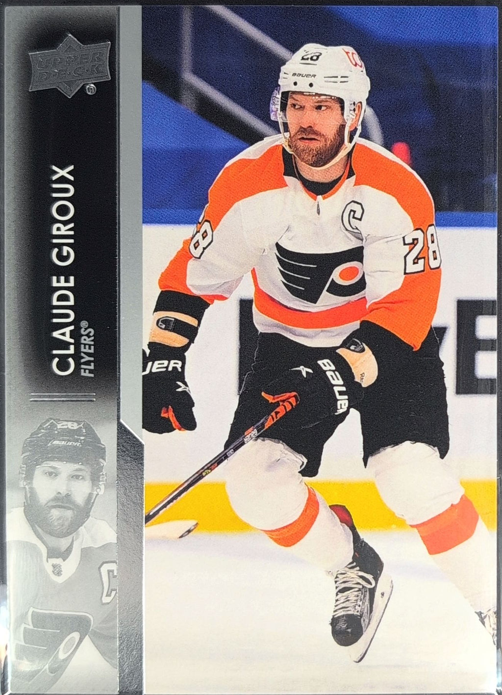 2021-2022 Upper Deck Claude Giroux #134 Philadelphia Flyers front