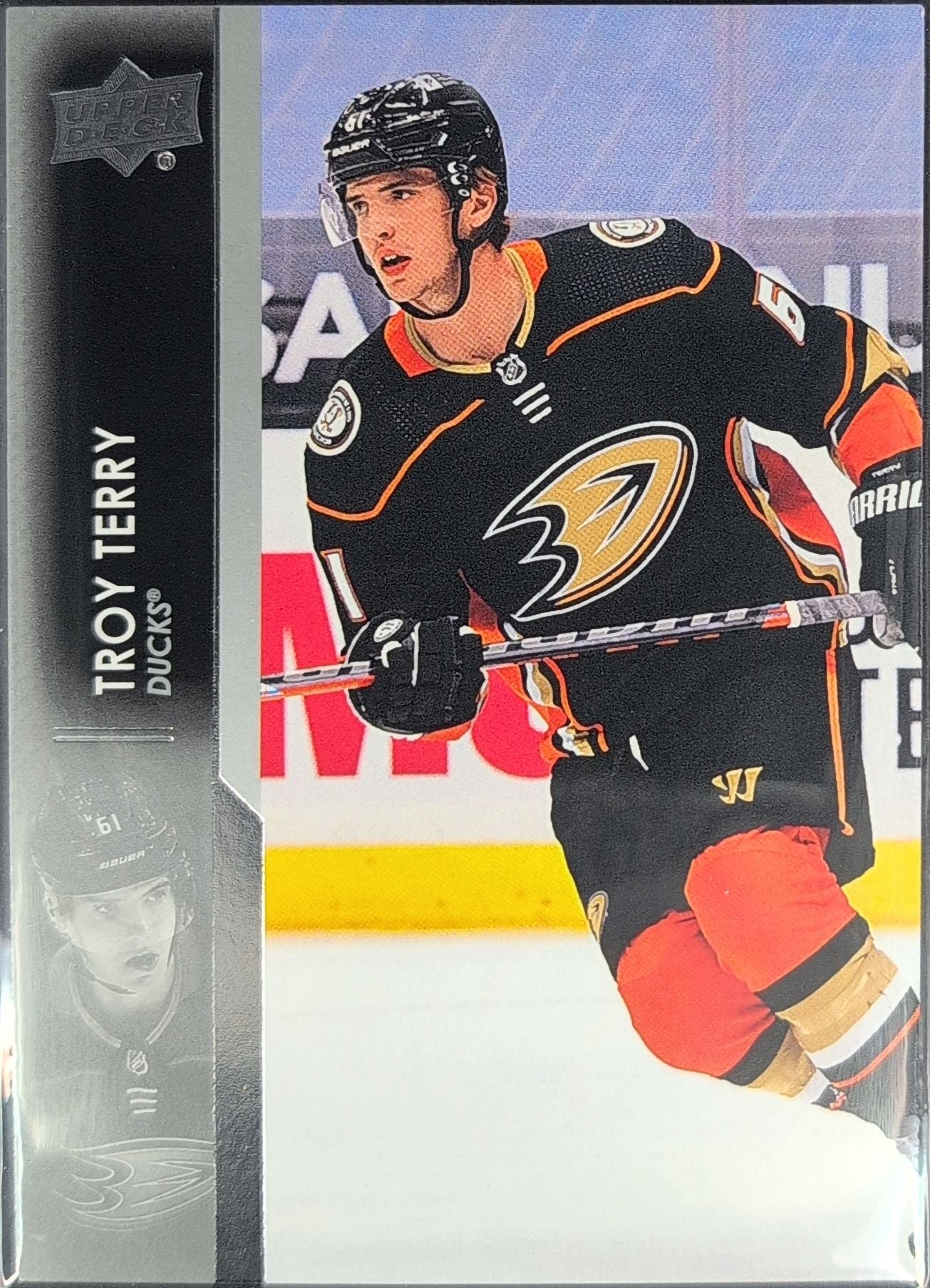2021-22 Upper Deck Troy Terry #6 Anaheim Ducks front