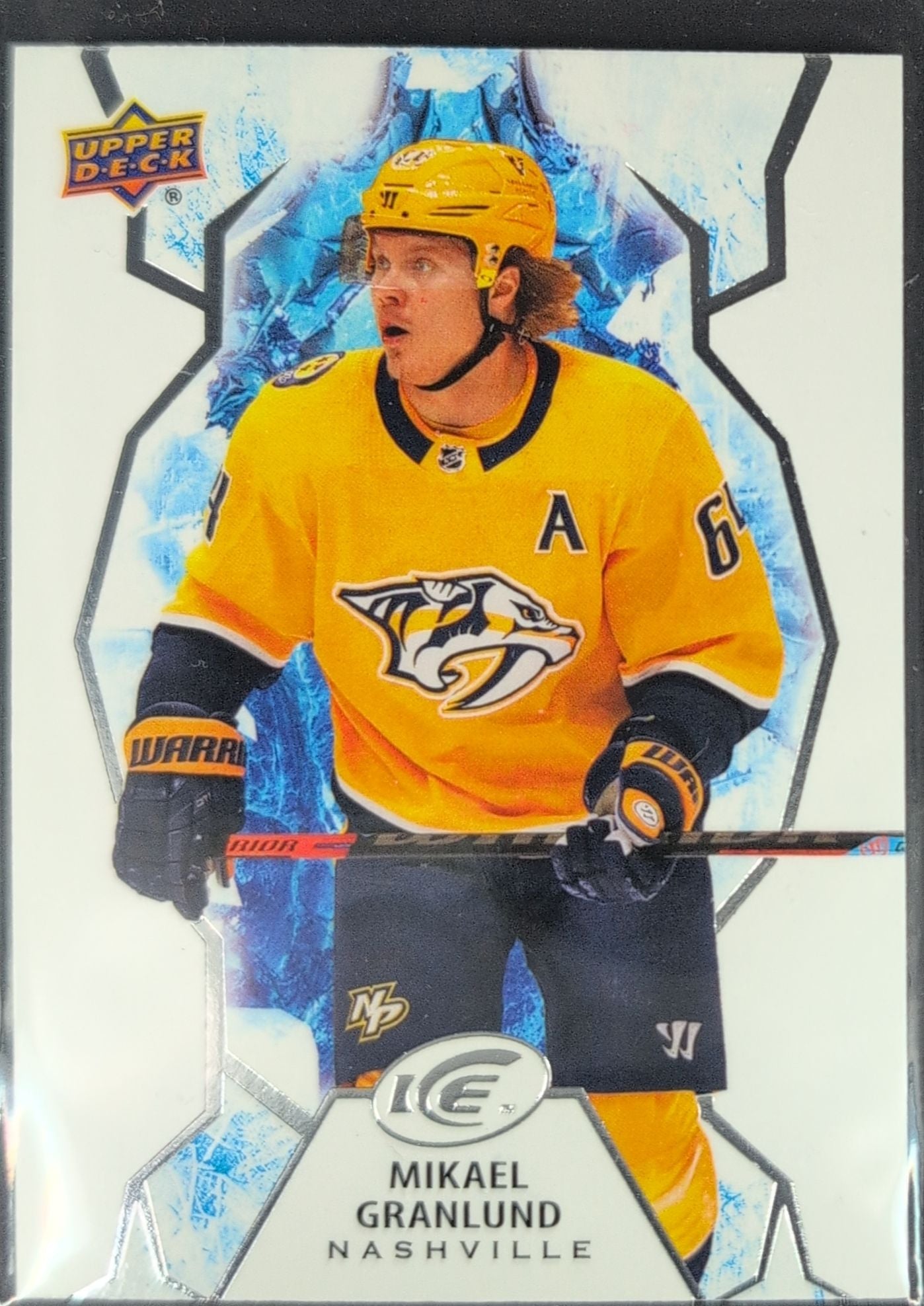 2021-2022 Upper Deck Mikael Granlund #66 Nashville Predators front