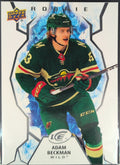 2021-2022 Upper Deck Adam Beckman #139 Minnesota Wild front