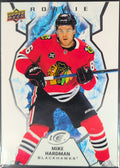 2021-2022 Upper Deck Mike Hardman #129 Chicago Blackhawks front