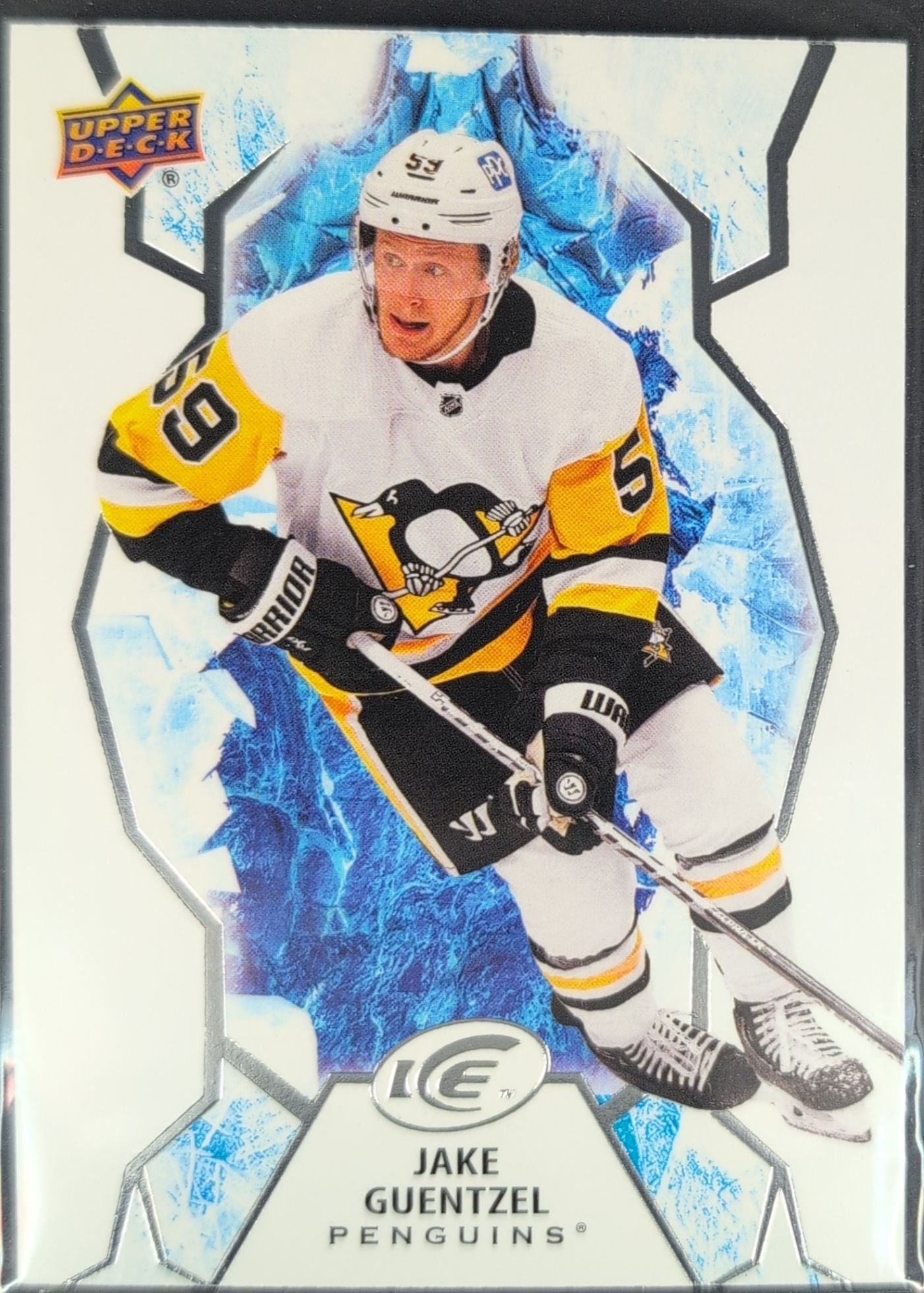 2021-22 Upper Deck Ice Jake Guentzel #5 Pittsburgh Penguins front