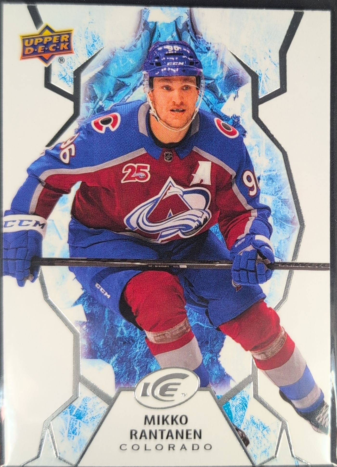 2021-2022 Upper Deck Mikko Rantanen #35 Colorado Avalanche front