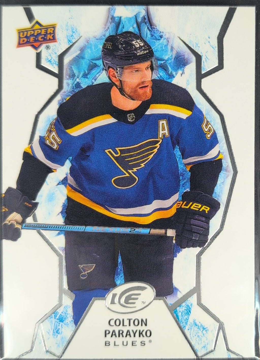 2021-2022 Upper Deck Colton Parayko #95 St. Louis Blues front