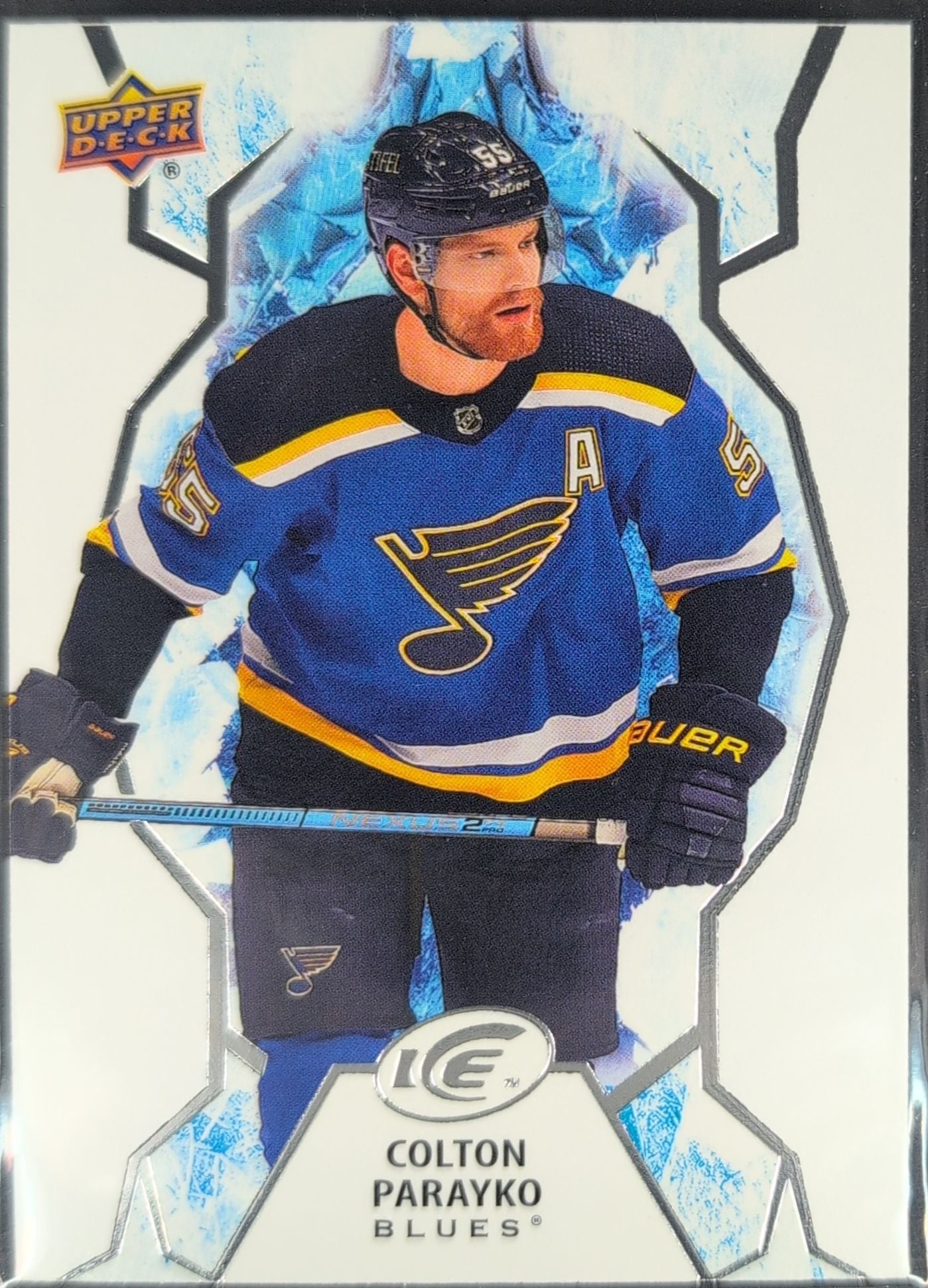 2021-2022 Upper Deck Colton Parayko #95 St. Louis Blues front