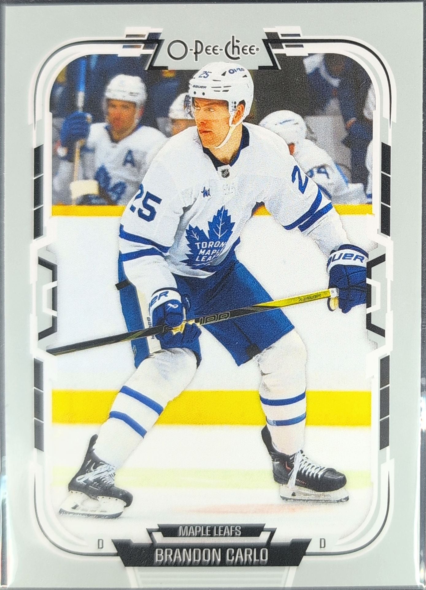 2025-26 O-Pee-Chee Brandon Carlo #60 Toronto Maple Leafs front