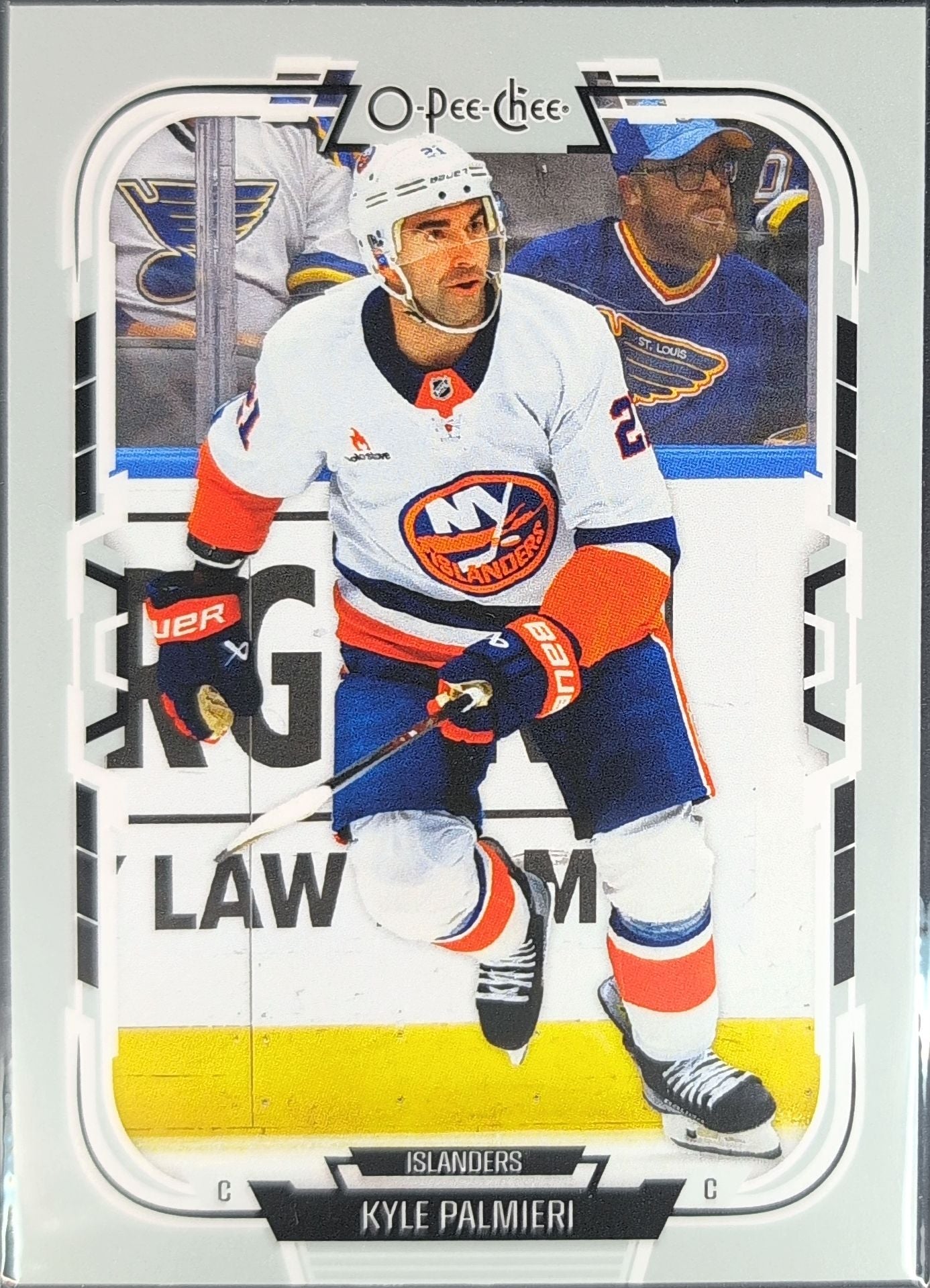 2025-26 O-Pee-Chee Kyle Palmieri #68 New York Islanders front